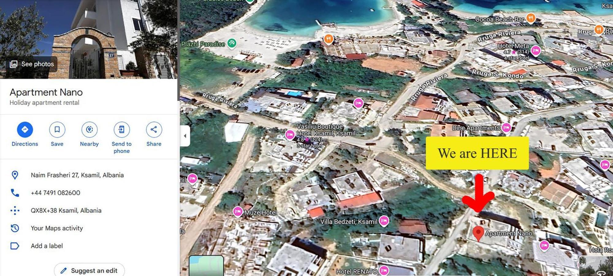 Near The Sea Apartments Nano Ksamil Exterior foto